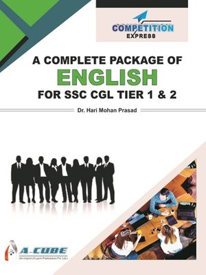 cover image of A COMPLETE PACKAGE OF ENGLISH FOR SSC CGL TIER 1 & 2